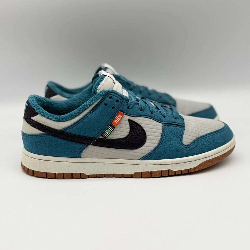 Nike Dunk Low Retro NN Mens 10.5 Toasty Rift Blue Grey Fog Sneaker**New W/Box**